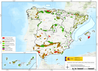 Relación entre los espacios naturales protegidos y la biodiversidad